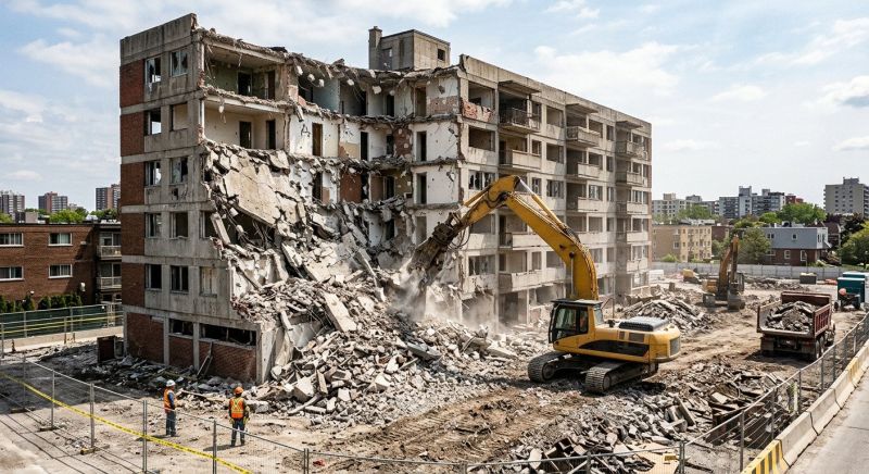Factory Demolition in Katy, TX
