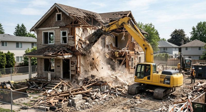 Building Demolition Service in Roseville, CA