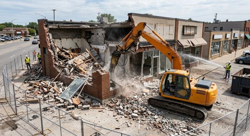 Factory Demolition in Houston, TX