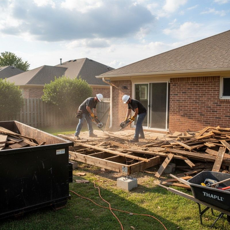 Porch Demolition in Bergen County, NJ